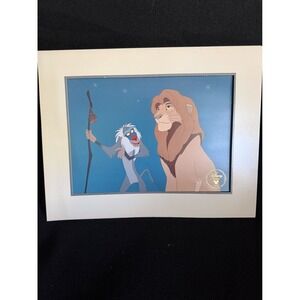 Disney The Lion King 1995 Exclusive Commemorative Lithograph With Original Envel